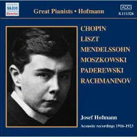 OUTHERE Joseph Hofmann - Acoustic Recordings 1916-1923 (CD)