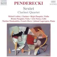 OUTHERE Michel Lethiec, Régis Pasquier, Bruno Pasquier, Arto Noras - Penderecki: Sextet | Clarinet Quartet (CD)