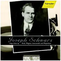 OUTHERE Joseph Schwarz - Sings Arias By Verdi, Wagner, Leonc (CD)