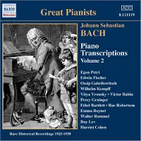 OUTHERE Various Artists - J.S. Bach: Piano Transcriptions Volume 2 (CD)