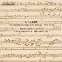 Ginza.se Miklos Spanyi, Concerto Armonico, Márta Ábrahám - C.P.E. Bach: Complete Keyboard Concertos, Volume 18 (CD)