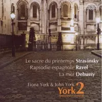 OUTHERE YORK2 - Stravinsky, Ravel, Debussy: One Piano, Four Hands (CD)