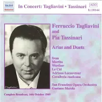 OUTHERE Ferruccio Tagliavini, Pia Tassinari, San Francisco Opera Orchestra, Geatano Merola - Arias And Duets (CD)