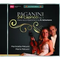 OUTHERE Mario Patuzzi & Maristella Patuzzi - Paganini: 24 Capricci Op.1 (Piano Accompaniment By R. Schumann) (CD)