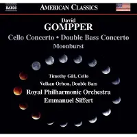 OUTHERE Timothy Gill, Volkan Orhon, Royal Philharmonic Orchestra, Emmanuel Siffert - Gompper: Cello Concerto | Double Bass Concerto | Moonburst (CD)