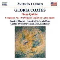 Naxos Roderick Chadwick, Kreutzer Quartet, CalArts Orchestra, Susan Allen - Coates: Piano Quintet | Symphony No. 10 (CD)