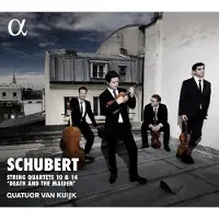 OUTHERE Quatuor Van Kuijk - Schubert: String Quartets 10 & 14 'Death And The Maiden' (CD)