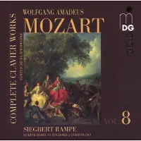 OUTHERE Siegbert Rampe - Mozart: Complete Clavier Works Vol. 8 (CD)
