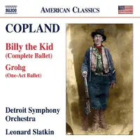 OUTHERE Detroit Symphony Orchestra,Leonard Slatkin - Copland: Billy The Kid (Complete Ballet) | Grohg (One-Act Ballet) (CD)
