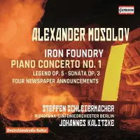 OUTHERE Steffen Schleiermacher & Ringela Riemke & Pschenitschn - Mosolov: Iron Foundry / Piano Concerto No.1 (CD)