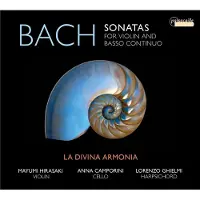 OUTHERE Lorenzo Ghielmi, La Divina Armonia, Mayumi Hirasaki - J.S. Bach: Sonatas For Violin And Basso Continuo (CD)