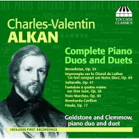 OUTHERE Anthony Goldstone & Caroline Clemmow - Alkan: Complete Piano Duos And Duets (CD)