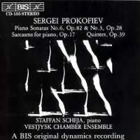 OUTHERE Staffan Sheja, Vestjysk Chamber Ensemble - Prokofiev: Piano Sonata Nos. 6 & 3 | Quintet Op.39 | Sarcasm For Piano (CD)