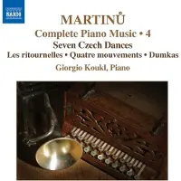 OUTHERE Giorgio Koukl - Martinů: Piano Music Volume 4 (CD)