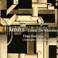 OUTHERE Tina Fux & Christophe Deckers - Mimes, Sonatine F Piano 3 Nocturnes Il Pleut (CD)