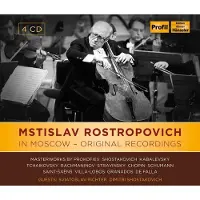 OUTHERE Mstislav Rostropovich, Sviatoslav Richter - Rostropovich: In Moscow - Original Recording (4 CD)