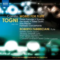 OUTHERE Roberto Fabbriciani, Dorothy Dorow, Vincenzo Saldarelli, Massimiliano Damerini, Carlo Alberto Neri, I Cameristi Lombardi, Mario Conter - Togni: Works For Flute (CD)