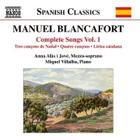 OUTHERE Anna Alàs i Jové, Miquel Villalba - Blancafort: Complete Songs, Vol. 1 (CD)