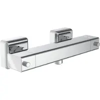 Schutte SIGNO thermostatische mengkraan douche | chroom 52485