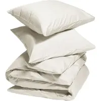 Yumeko Dekbedovertrek set Katoensatijn 240x220 Beige - Eco, Bio & Fairtrade