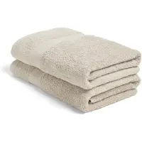 Yumeko Douchelaken Katoen 70x140 Beige - Eco, Bio & Fairtrade