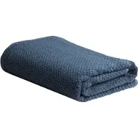 Yumeko Badlaken Katoen 100x150 Blauw - Eco, Bio & Fairtrade