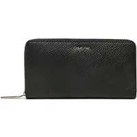 Calvin Klein Lange Rits Portemonnee Leerstijl