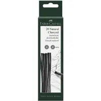 Faber Castell Houtskool hobby setje 3/6 mm - Tekenhoutskool