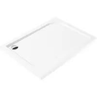 Plazan Curve douchebak 120x80cm rechthoekig