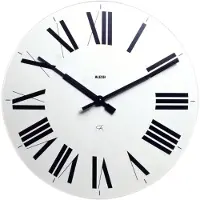Alessi Firenze wandklok Ø36 cm Wit