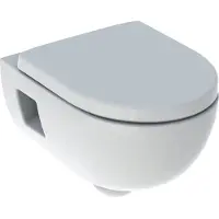Geberit 300 Rimfree Wandcloset- Wc-pot - Wandhangend - TurboFlush - Inclusief deksel - Softclose Systeem