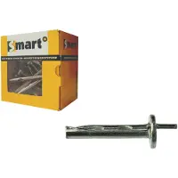 Kirchhoff Radiateurschroefaansluiting, vernikkeld, hoek 1/2", afsluitbaar - 98853518