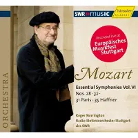 OUTHERE Radio-Sinfonieorchester Stuttgart Des SWR, Roger Norrington - Mozart: Essential Symphonies Vol. VI (Nos. 28, 32, 31, 35) (CD)