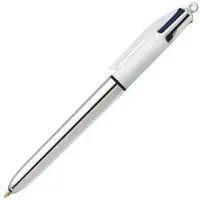 BIC Shine Retractil Medium Tip 1.00mm Multicolor Pen 12 Units Veelkleurig Kinderen