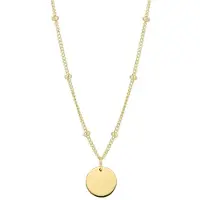 Trendjuwelier huiscollectie 4021474 Collier Geelgoud Rondje 1,1 mm 40 + 4 cm