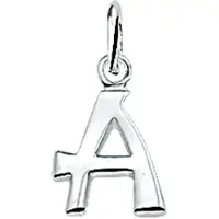 The Jewelry Collection Zilveren Hanger letter A 1002759