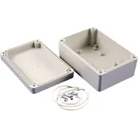Hammond Electronics RP1385 Universele behuizing 186 x 146 x 110 ABS Lichtgrijs 1 stuk(s)