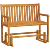 vidaXL Schommelbank 110 cm massief acaciahout