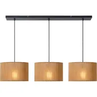 Lucide MAGIUS - Hanglamp - 3xE27 - Naturel