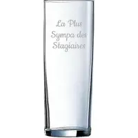 Arcoroc Longdrinkglas gegraveerd - 31cl - La Plus Sympa des Stagiaires