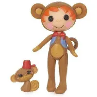 Lalaloopsy mini pop Ace Fender met huisdier bruin
