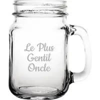 Fusion Drinkglas gegraveerd - 45cl - Le Plus Gentil Oncle