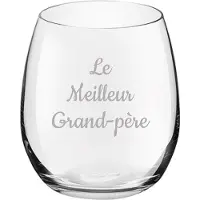 Royal Leerdam Drinkglas gegraveerd - 39cl - Le Meilleur Grand-père
