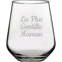 Pasabahce Drinkglas gegraveerd - 42,5cl - La Plus Gentille Maman
