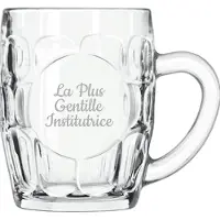 Libbey Bierpul gegraveerd - 55cl - La Plus Gentille Institutrice
