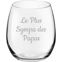 Royal Leerdam Drinkglas gegraveerd - 39cl - Le Plus Sympa des Papas