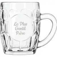 Libbey Bierpul gegraveerd - 55cl - Le Plus Gentil Frère