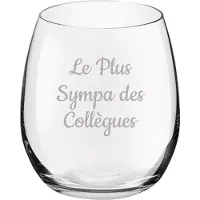 Royal Leerdam Drinkglas gegraveerd - 39cl - Le Plus Sympa des Collègues