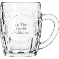 Libbey Bierpul gegraveerd - 55cl - Le Plus Gentil Instituteur