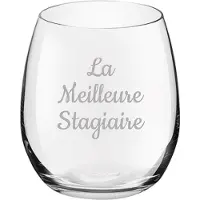 Royal Leerdam Drinkglas gegraveerd - 39cl - La Meilleure Stagiaire